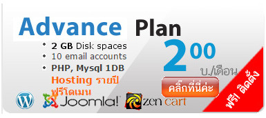 web hosting ฟรีโดเมน-advance plan ใช้บริการโฮสต์รายปี ทุกแพคเกจ ฟรีจดโดเมน หรือต่ออายุโดเมน ตลอดการใช้งาน